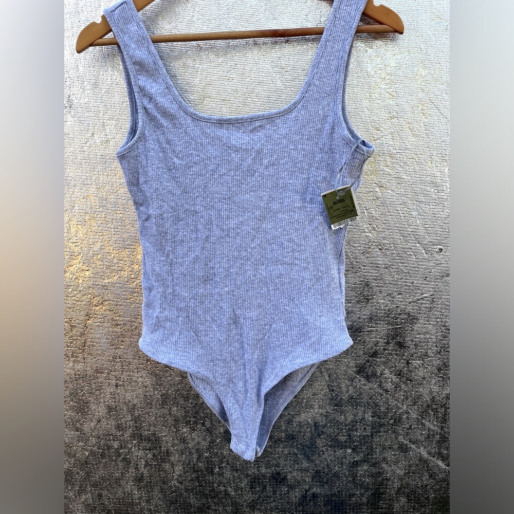 Large Gray bodysuit
